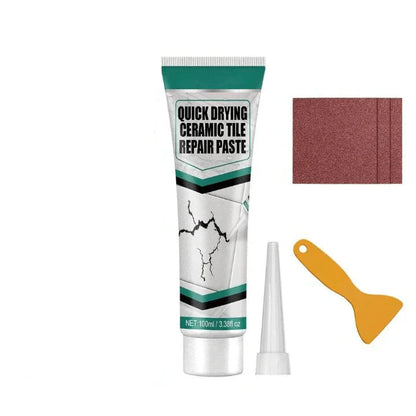 Fast-Setting Tile Restoration Filler for Cracks, Chips and Grout Joints