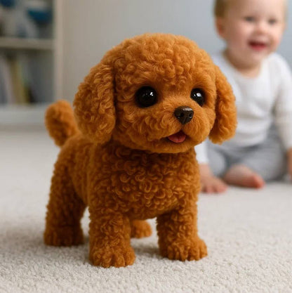 Interactive Realistic Plush Puppy Toy for Kids