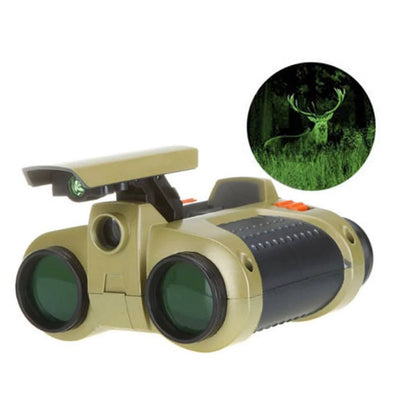 Kids Night Vision Binoculars for Day and Night Outdoor Exploration