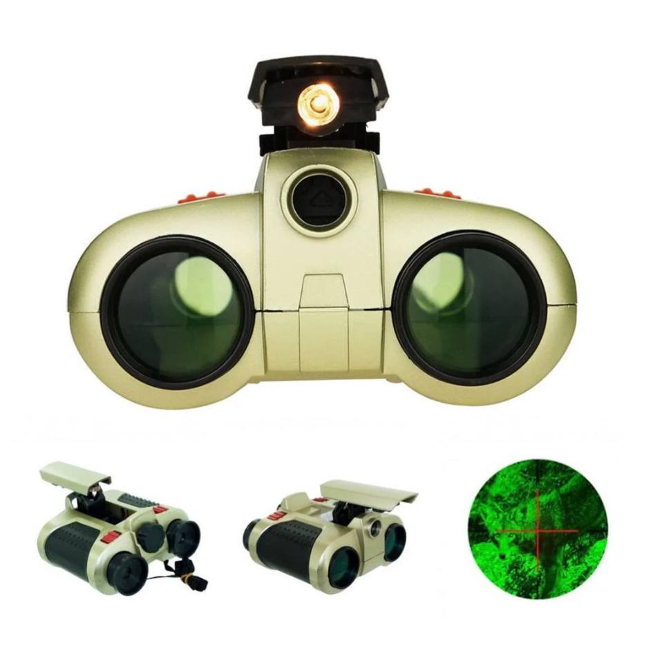 Kids Night Vision Binoculars for Day and Night Outdoor Exploration