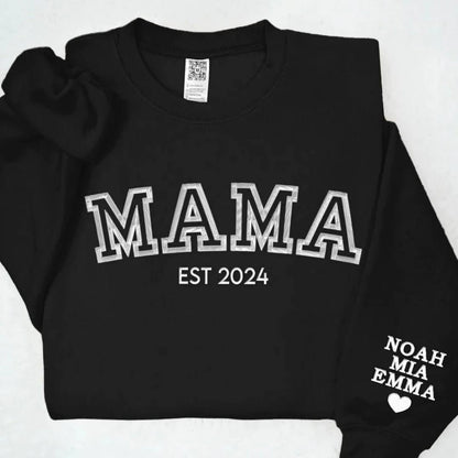 Personalized Family Name Embroidered Hoodie