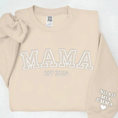 Personalized Family Name Embroidered Hoodie