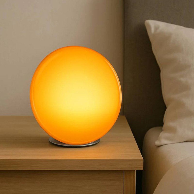 Sunrise Alarm Clock with Sunset Simulation, Bluetooth, App Control, FM Radio & USB Port