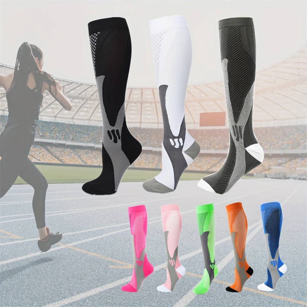Women's Compression Socks for Running and Sports, Breathable Support and Recovery