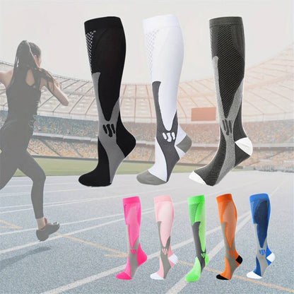 Women's Compression Socks for Running and Sports, Breathable Support and Recovery