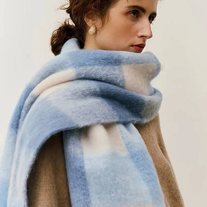 Women's Cashmere Scarf, Soft Multicolor Scarf for Warmth and Style