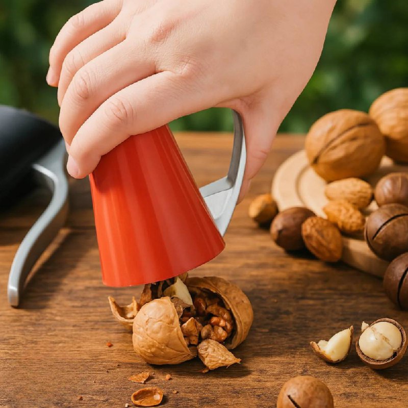 EasyGrip Lever Nut Cracker, Effortless Nut Opening