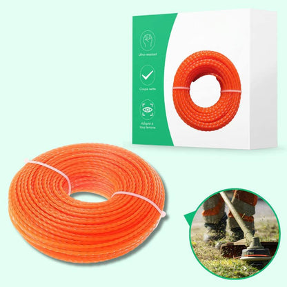 Nylon Twisted Trimmer Line for Garden Maintenance, High Durability