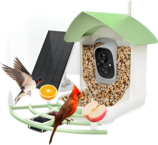 WiFi Connected Bird Feeder with Built-in Camera