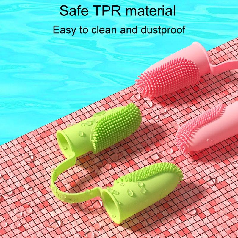 Silicone Finger Toothbrush Set for Dog and Cat Dental Cleaning Care