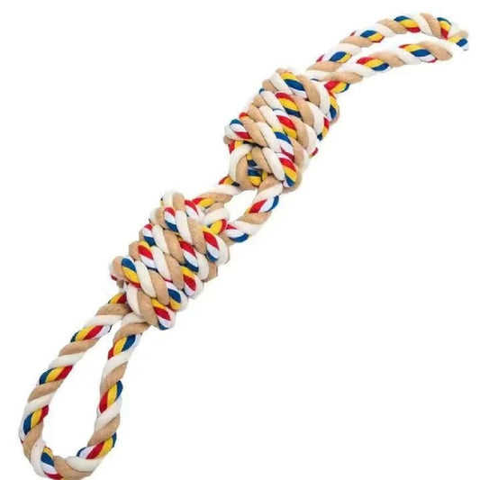 Heavy Duty Braided Rope Chew Toy for Medium and Large Dogs