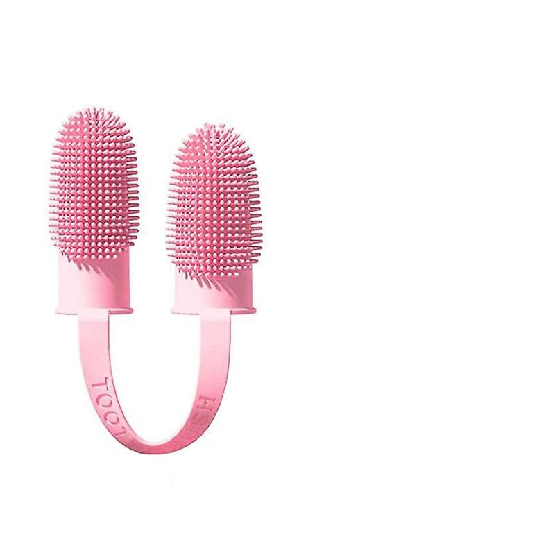 Silicone Finger Toothbrush Set for Dog and Cat Dental Cleaning Care