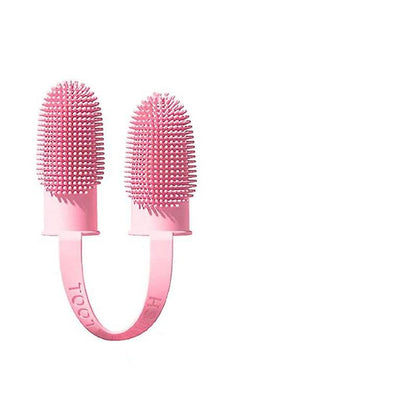 Silicone Finger Toothbrush Set for Dog and Cat Dental Cleaning Care