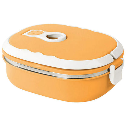 Stainless Steel Insulated Lunch Box with Thermal Food Warmer for Students