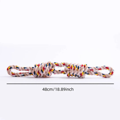 Heavy Duty Braided Rope Chew Toy for Medium and Large Dogs