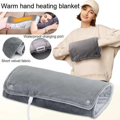 Machine Washable Microplush USB Heating Mat for Back Pain and Cramp Relief