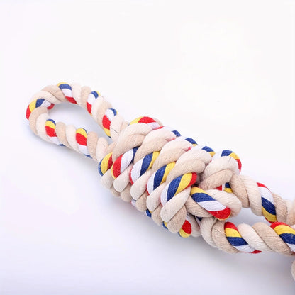 Heavy Duty Braided Rope Chew Toy for Medium and Large Dogs