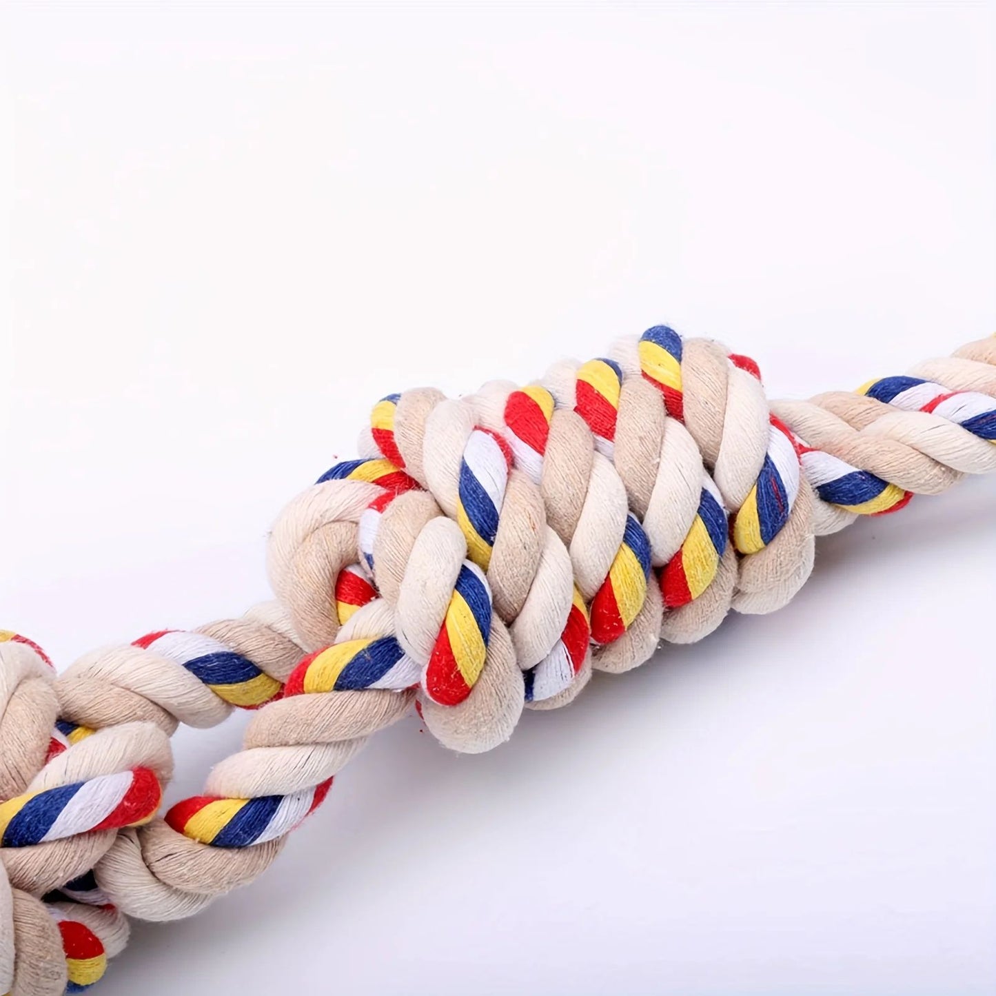 Heavy Duty Braided Rope Chew Toy for Medium and Large Dogs