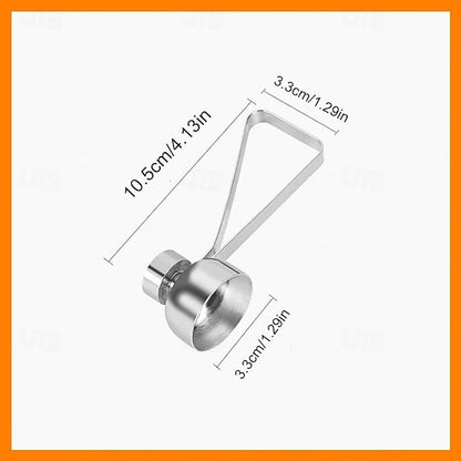 Stainless Steel Egg Shell Cutter Tool for Soft Boiled and Century Eggs in Home Kitchen